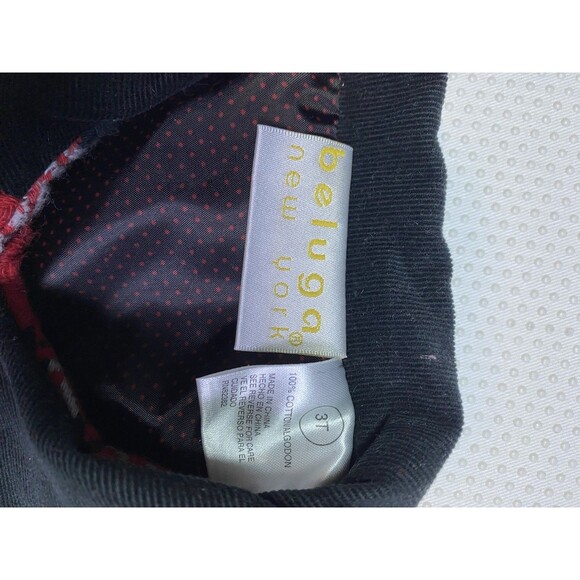 Beluga New York Baby Girl 2 Pc Dress Coat Set 3T Holiday Christmas Red Plaid - Picture 7 of 12